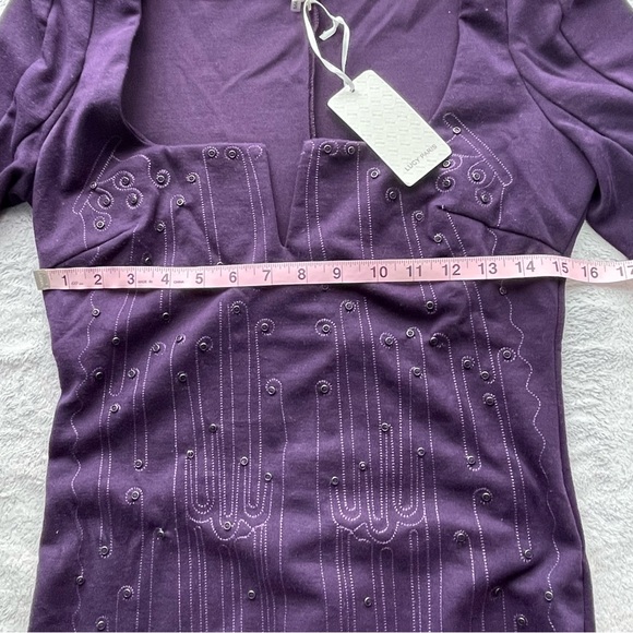 NWT Lucy Paris Beaded Dress - Picture 8 of 9